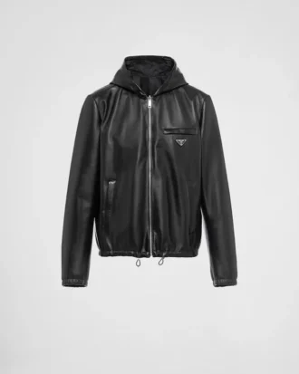 Αναστρέψιμο μπουφάν Blouson από Nappa και Re-Nylon