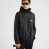 Αναστρέψιμο μπουφάν Blouson από Nappa και Re-Nylon Αναστρέψιμο μπουφάν Blouson από Nappa και Re-Nylon