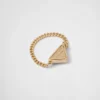 Δαχτυλίδι Eternal Gold Chain σε κίτρινο χρυσό με πράσινο χαλαζία Δαχτυλίδι Eternal Gold Chain σε κίτρινο χρυσό με πράσινο χαλαζία