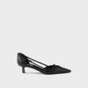 Δερμάτινα γόβα με ανοιχτά πλαϊνά Δερμάτινα γόβα με ανοιχτά πλαϊνά