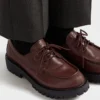 Δερμάτινα Loafers με κορδόνια Δερμάτινα Loafers με κορδόνια