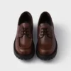 Δερμάτινα Loafers με κορδόνια Δερμάτινα Loafers με κορδόνια