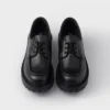 Δερμάτινα Loafers με κορδόνια Δερμάτινα Loafers με κορδόνια