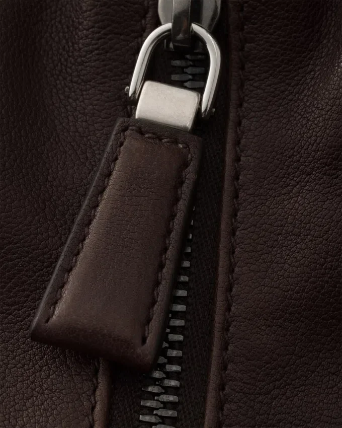 Δερμάτινη τσάντα ώμου Prada Explore Δερμάτινη τσάντα ώμου Prada Explore