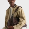 Δερμάτινη τσάντα ώμου Prada Explore Δερμάτινη τσάντα ώμου Prada Explore
