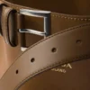 Δερμάτινη τσάντα Prada Buckle με ζώνη