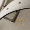 Δερμάτινη τσάντα Prada Buckle με ζώνη Δερμάτινη τσάντα Prada Buckle με ζώνη