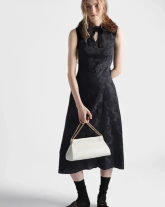 Δερμάτινη τσάντα Prada EnchaîNa Medium