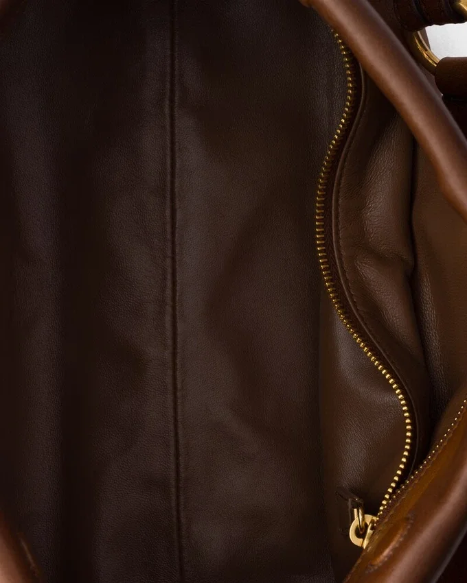 Δερμάτινη τσάντα Prada EnchaîNa Medium Δερμάτινη τσάντα Prada EnchaîNa Medium