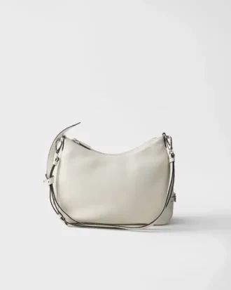 Δερμάτινη τσάντα Prada Fold Medium