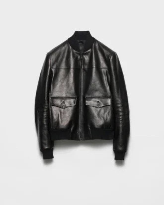 Δερμάτινο μπουφάν bomber
