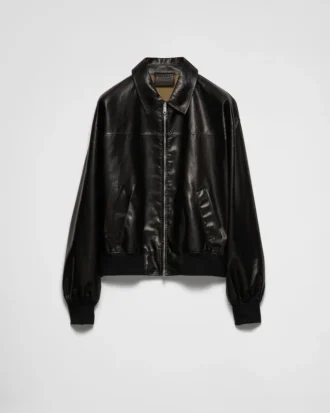 Δερμάτινο μπουφάν bomber