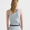 Ελαστικό βαμβακερό εσώρουχο με floral print