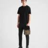 Ελαστικό βαμβακερό T-shirt με λογότυπο Ελαστικό βαμβακερό T-shirt με λογότυπο