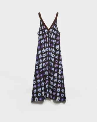 Φόρεμα Marocain με floral print Φόρεμα Marocain με floral print