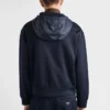 Φούτερ με κουκούλα από τεχνικό βαμβάκι και Re-Nylon Φούτερ με κουκούλα από τεχνικό βαμβάκι και Re-Nylon