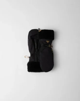 Γάντια από Re-Nylon και shearling