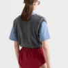 Γιλέκο από κασμίρ με V-neck Γιλέκο από κασμίρ με V-neck