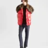 Γιλέκο από Re-Nylon και Shearling Γιλέκο από Re-Nylon και Shearling
