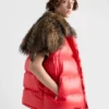 Γιλέκο από Re-Nylon και Shearling Γιλέκο από Re-Nylon και Shearling