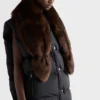 Γιλέκο από Re-Nylon και shearling Γιλέκο από Re-Nylon και shearling