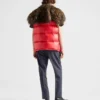 Γιλέκο από Re-Nylon και Shearling Γιλέκο από Re-Nylon και Shearling