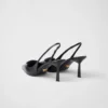 Γόβες Slingback από δέρμα Saffiano Γόβες Slingback από δέρμα Saffiano