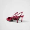 Γόβες Slingback από δέρμα Saffiano Γόβες Slingback από δέρμα Saffiano