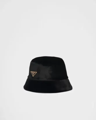 Καπέλο Bucket από βελούδο