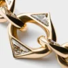 Κολιέ με αλυσίδα Eternal Gold σε κίτρινο χρυσό και διαμάντια εργαστηριακής παραγωγής Κολιέ με αλυσίδα Eternal Gold σε κίτρινο χρυσό και διαμάντια εργαστηριακής παραγωγής