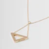 Κολιέ με κρεμαστό κόσμημα Eternal Gold Cut-Out σε κίτρινο χρυσό Κολιέ με κρεμαστό κόσμημα Eternal Gold Cut-Out σε κίτρινο χρυσό