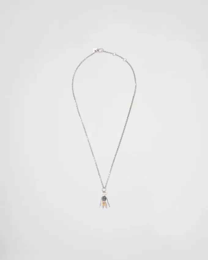Κολιέ με μενταγιόν Robot Jewels Κολιέ με μενταγιόν Robot Jewels