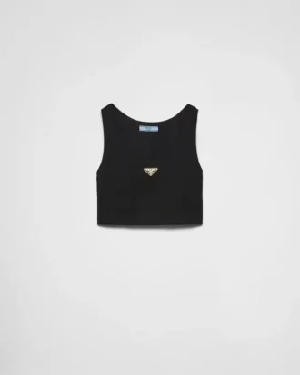 Κοντό μπλουζάκι από τζέρσεϊ