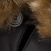 Κουκούλα από Re-Nylon και shearling Κουκούλα από Re-Nylon και shearling