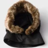 Κουκούλα από Re-Nylon και shearling Κουκούλα από Re-Nylon και shearling
