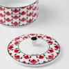 Κουτί από πορσελάνη – Vienna Red Κουτί από πορσελάνη – Vienna Red
