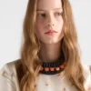 Μακρύ φόρεμα από μετάξι και μαλλί με floral print Μακρύ φόρεμα από μετάξι και μαλλί με floral print