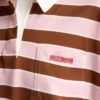 Μακρυμάνικο T-shirt από βαμβάκι Lisle με τύπωμα Bayadere Μακρυμάνικο T-shirt από βαμβάκι Lisle με τύπωμα Bayadere