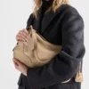 Μεγάλη δερμάτινη τσάντα ώμου Prada Aimae Μεγάλη δερμάτινη τσάντα ώμου Prada Aimae