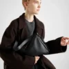 Μεγάλη δερμάτινη τσάντα ώμου Prada Aimae Μεγάλη δερμάτινη τσάντα ώμου Prada Aimae