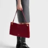 Μεγάλη δερμάτινη τσάντα ώμου Prada Etude Μεγάλη δερμάτινη τσάντα ώμου Prada Etude