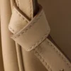 Μεγάλη δερμάτινη τσάντα ώμου Prada Fold Μεγάλη δερμάτινη τσάντα ώμου Prada Fold