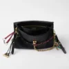 Μεγάλη δερμάτινη τσάντα ώμου Prada Soft με διακοσμητικά στοιχεία Μεγάλη δερμάτινη τσάντα ώμου Prada Soft με διακοσμητικά στοιχεία