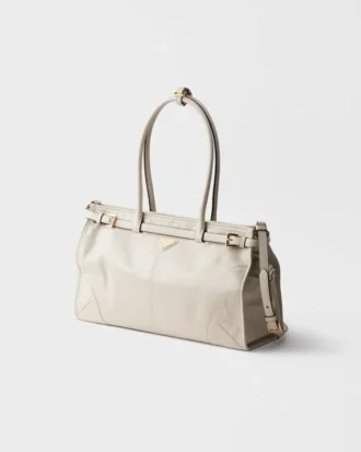 Μεγάλη δερμάτινη τσάντα Prada Bonnie