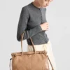 Μεγάλη δερμάτινη τσάντα Prada Bonnie Μεγάλη δερμάτινη τσάντα Prada Bonnie