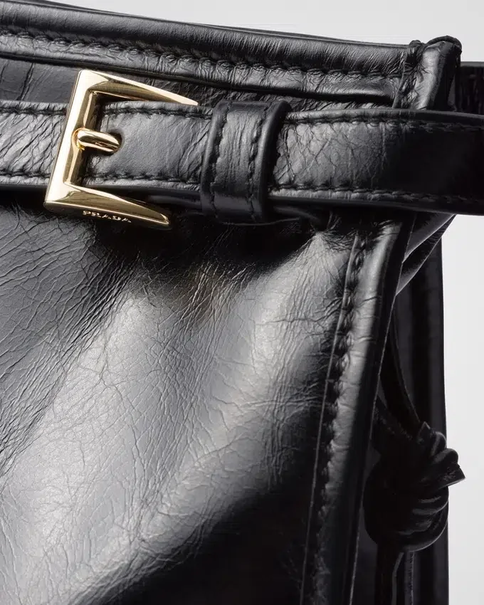 Μεγάλη δερμάτινη τσάντα Prada Bonnie Μεγάλη δερμάτινη τσάντα Prada Bonnie