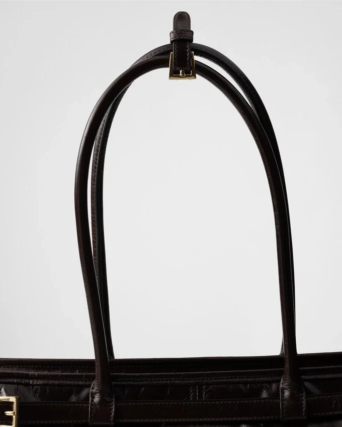 Μεγάλη δερμάτινη τσάντα Prada Bonnie Μεγάλη δερμάτινη τσάντα Prada Bonnie