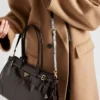 Μεγάλη δερμάτινη τσάντα Prada Bonnie Μεγάλη δερμάτινη τσάντα Prada Bonnie