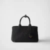 Μεγάλη τσάντα από βαμβακερό καμβά Prada Jardiniare Μεγάλη τσάντα από βαμβακερό καμβά Prada Jardiniare