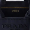 Μεγάλη τσάντα από βαμβακερό καμβά Prada Jardiniare Μεγάλη τσάντα από βαμβακερό καμβά Prada Jardiniare